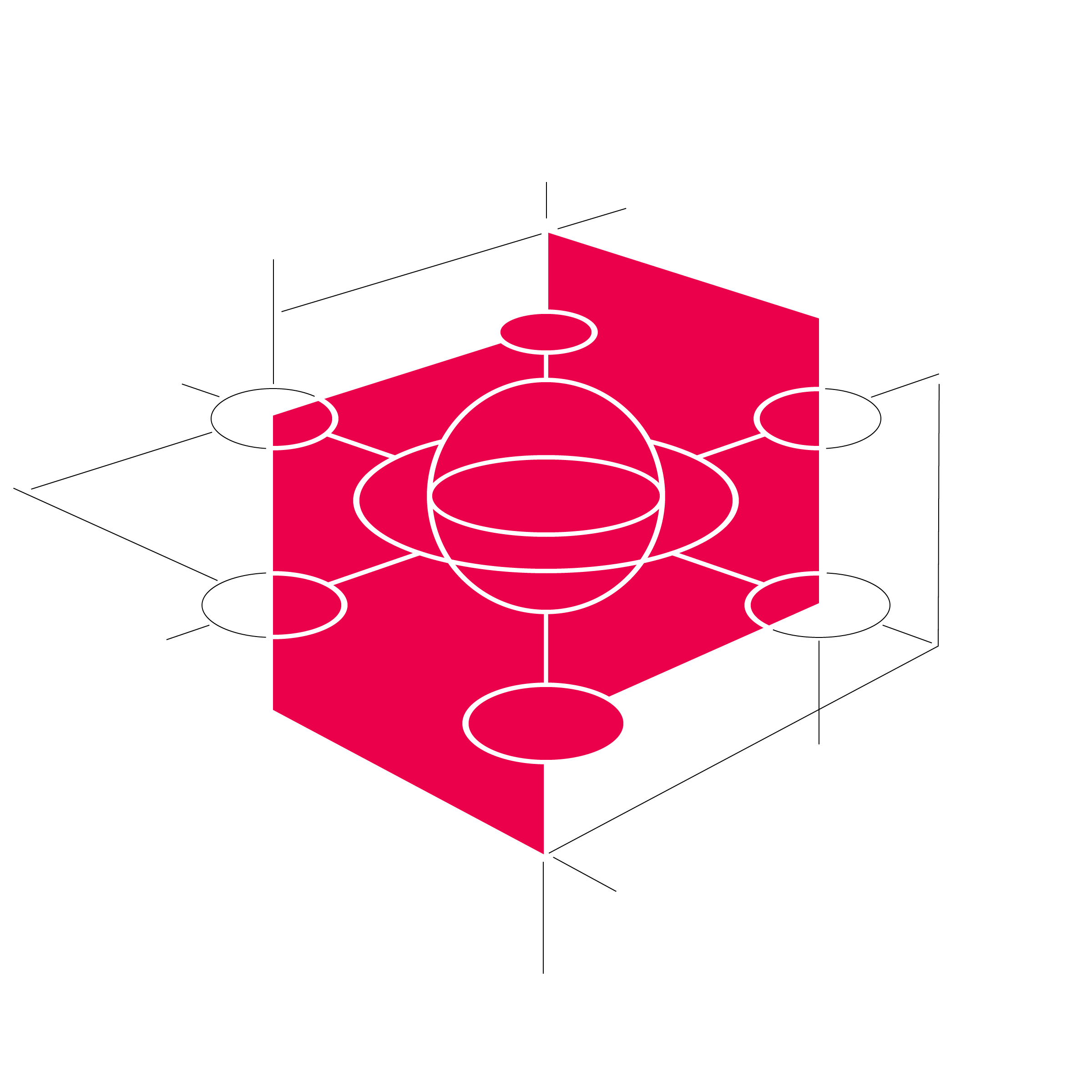 Abstrakte Container Grafik-logo